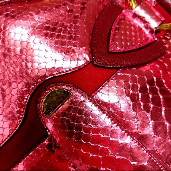 Marc Jacobs Metallic Python Leather Rare Bag in Pristine Conditions - Picture 4 of 6